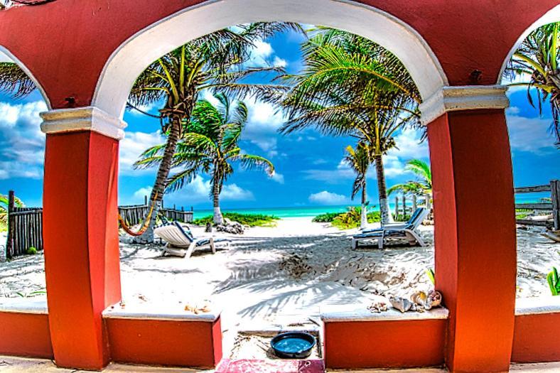 Beachfront Hacienda Del Cuyo Groundfloor 외부 사진