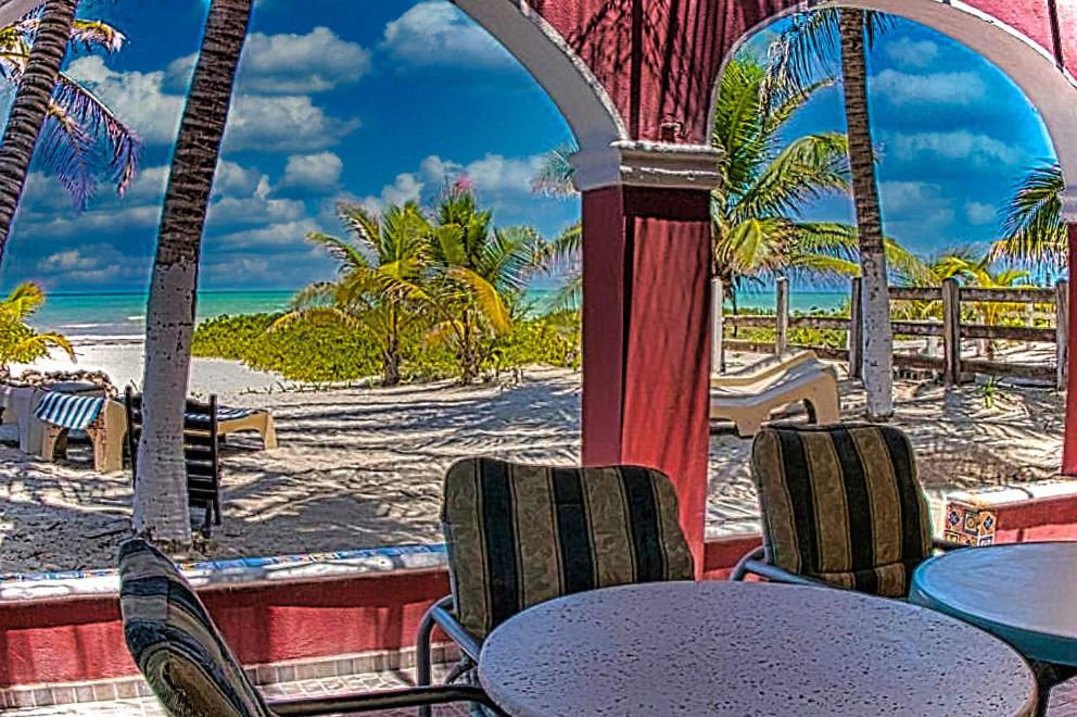 Beachfront Hacienda Del Cuyo Groundfloor 외부 사진