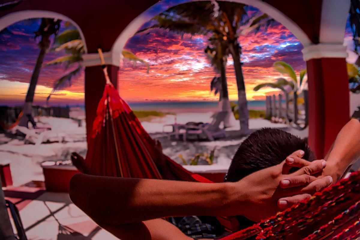 Beachfront Hacienda Del Cuyo Groundfloor 외부 사진